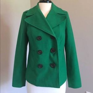 Old Navy Pea Coat, XXL, Kelly Green